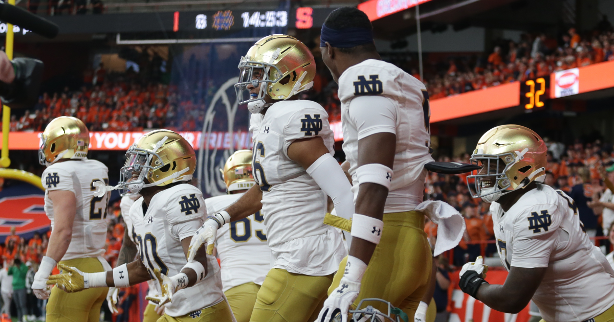 Bowl projections for Notre Dame Football have Irish taking a holiday - One  Foot Down