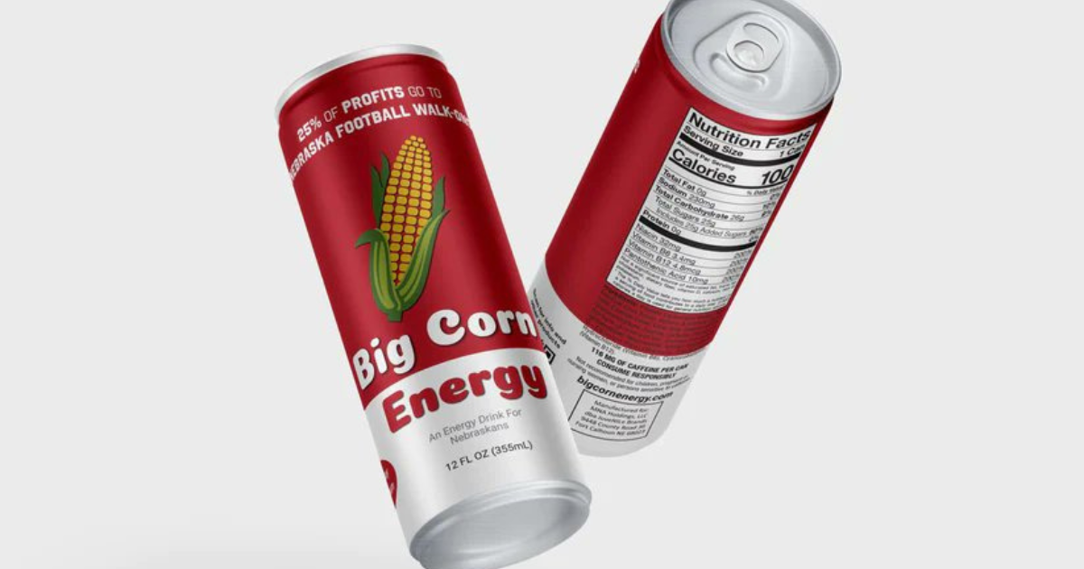 Big Corn Energy drink establishes Nebraska NIL walkon program On3