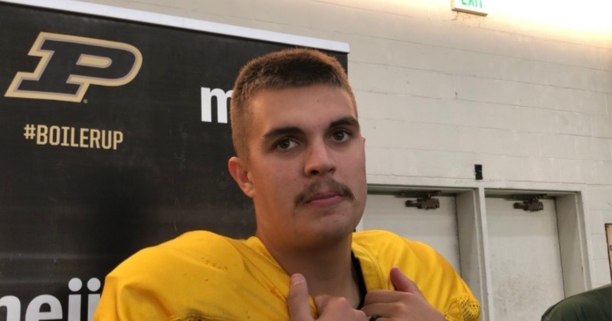 videos Purdue QB Aidan O'Connell, OT Eric Miller talk