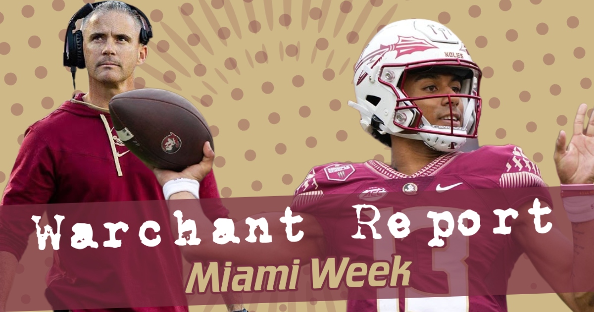 Warchant Report Previewing Florida State rivalry game with Miami