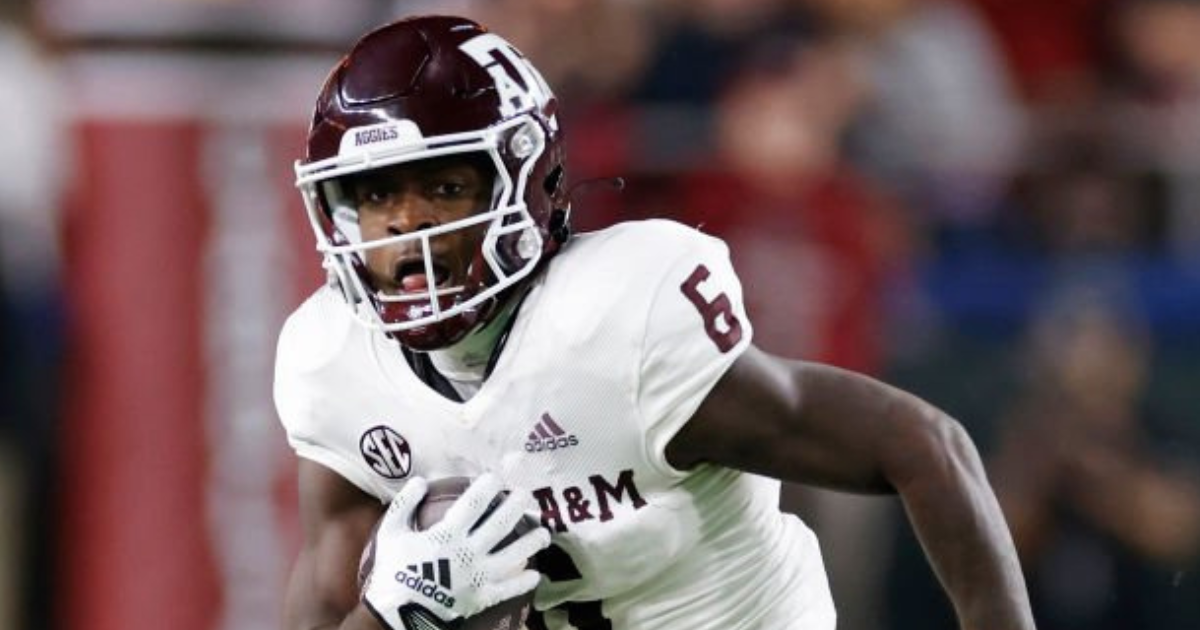 Texas A&M running back Devon Achane declares for NFL Draft