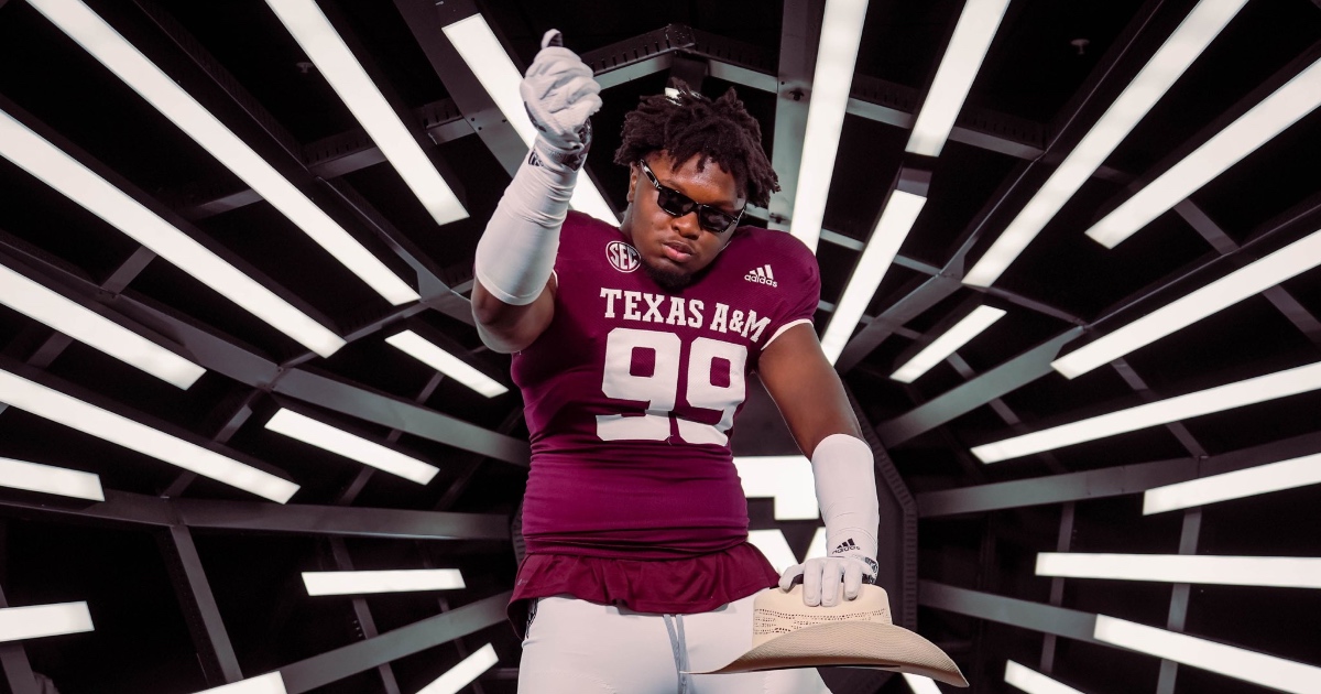 Texas A M Makes Big Impression On Elite 2024 DL T A Cunningham On3   Fglj MOUAAAVdTP 