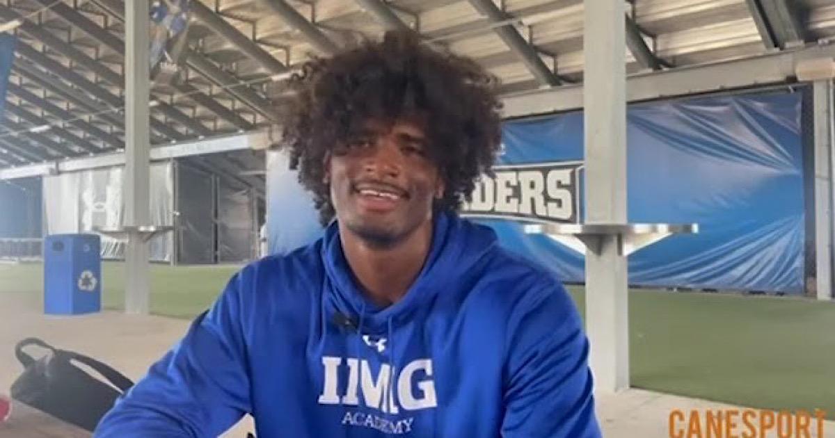 IMG DE Jayden Wayne closes in on his arrival at Miami On3