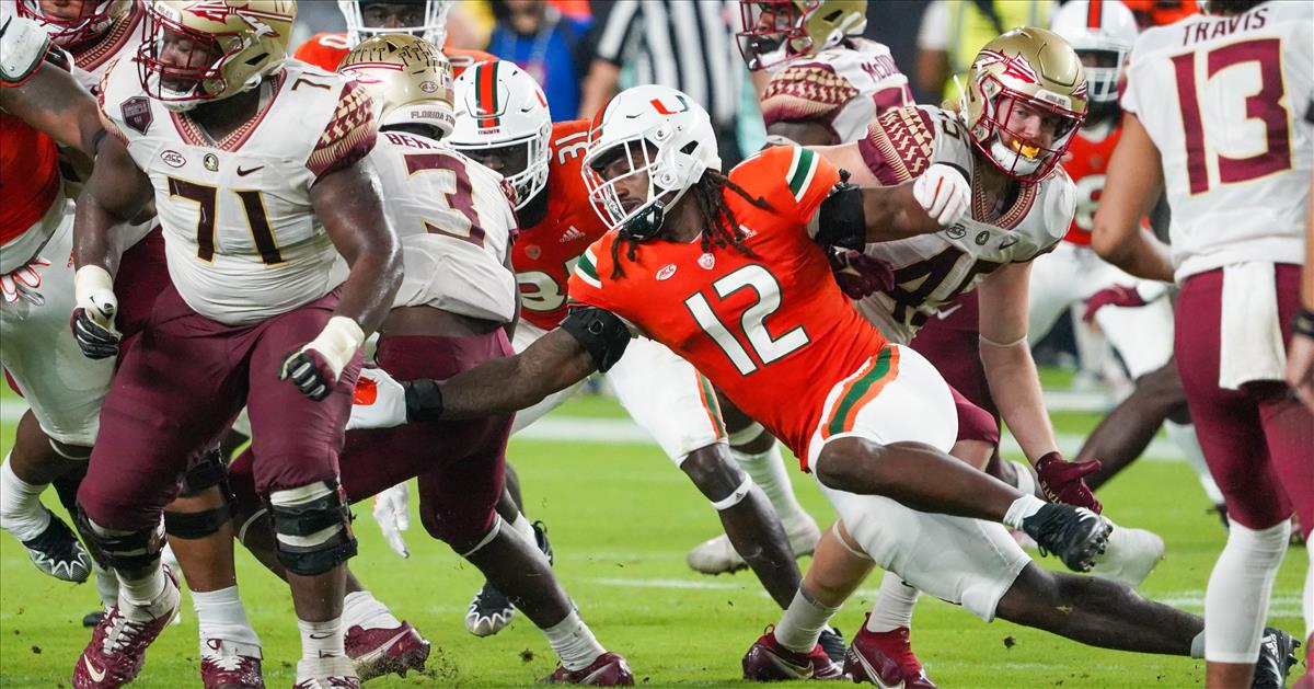 Miami Hurricanes 50-1 Countdown: Ranking the top 50 post-spring players … No. 18 Jahfari Harvey