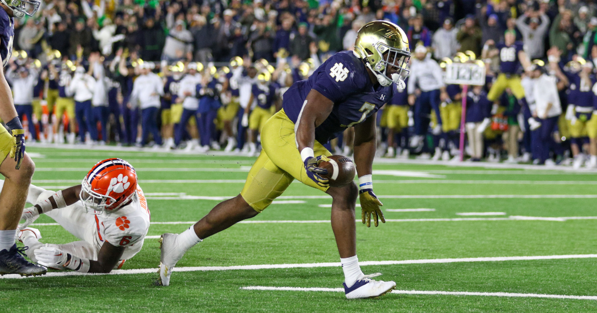 COLLEGE FOOTBALL: Notre Dame knocks off No. 1 Clemson