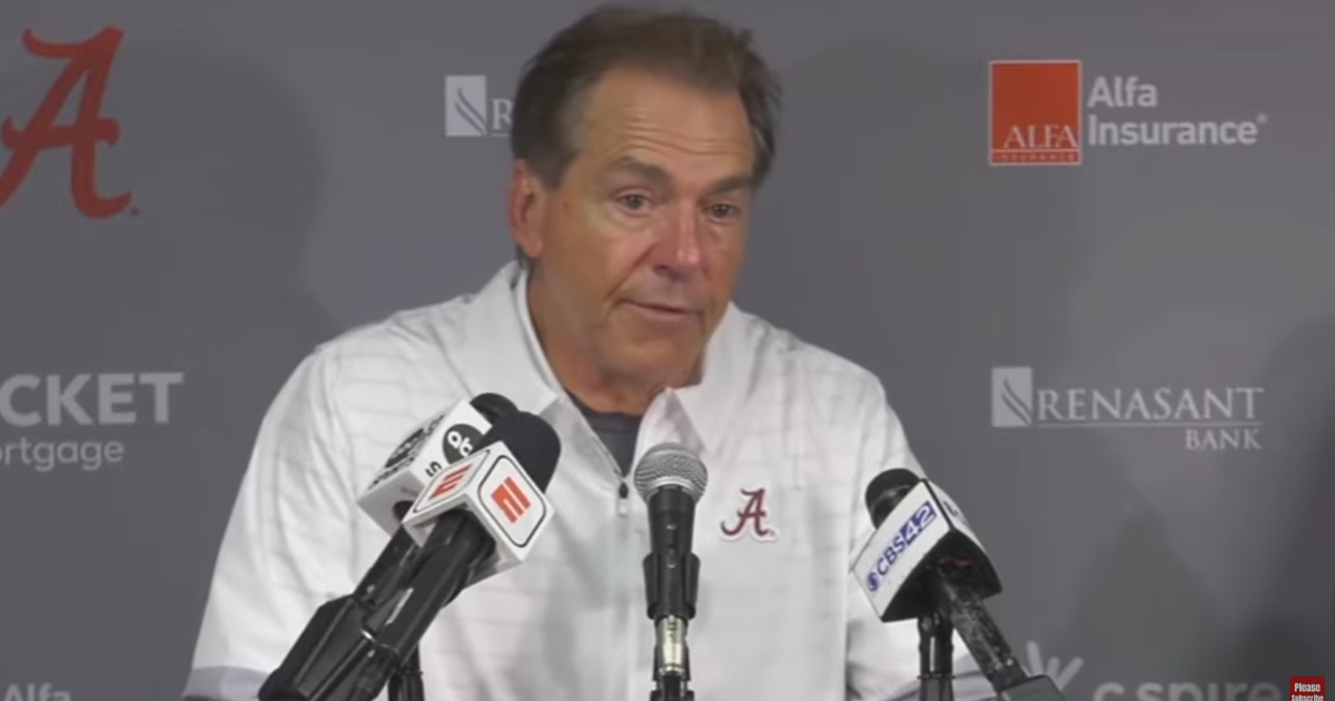 WATCH: Nick Saban Addresses Media After Loss To LSU - On3