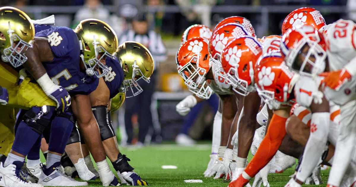 Newsstand: TV network announced for Notre Dame vs. Clemson