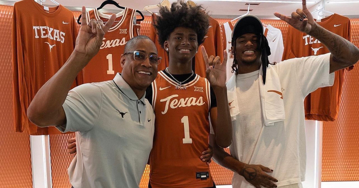 Rodney Terry visits five-star A.J. Johnson