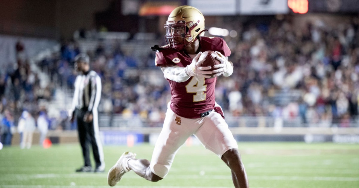 Zay Flowers, WR, Boston College