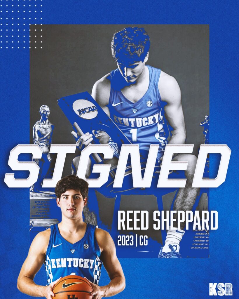Reed Sheppard follows family legacy to Kentucky: 'It's in his