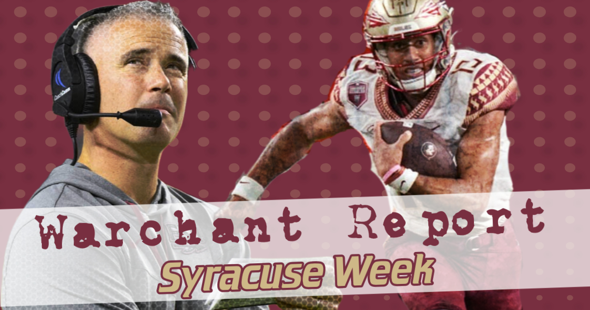 Warchant TV Report Previewing Florida State Football's road trip to