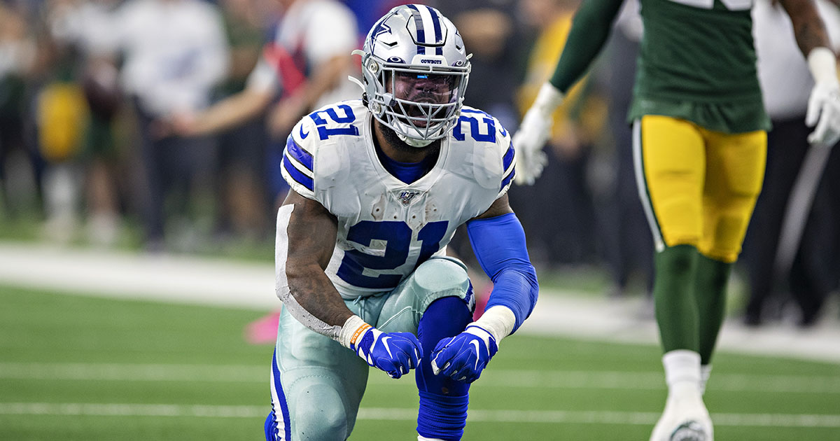 Cowboys RB Ezekiel Elliott questionable vs. Packers; LB Anthony Barr out