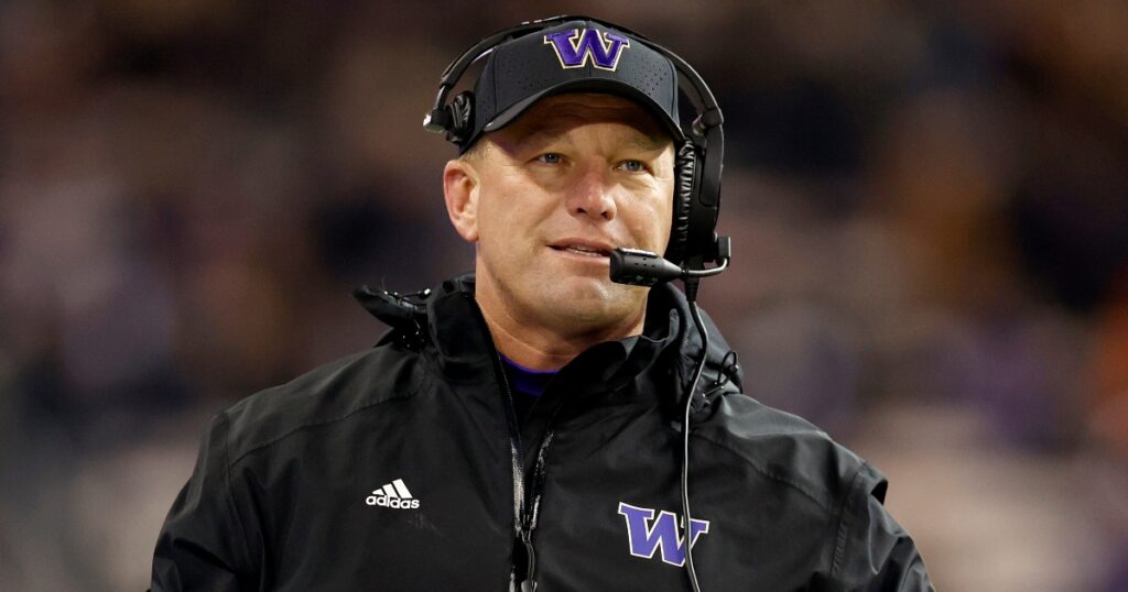 washington-head-coach-kalen-deboer-discusses-huskies-37-34-stunning-upset-of-sixth-ranked-oregon-first-win-over-the-ducks-since-2017