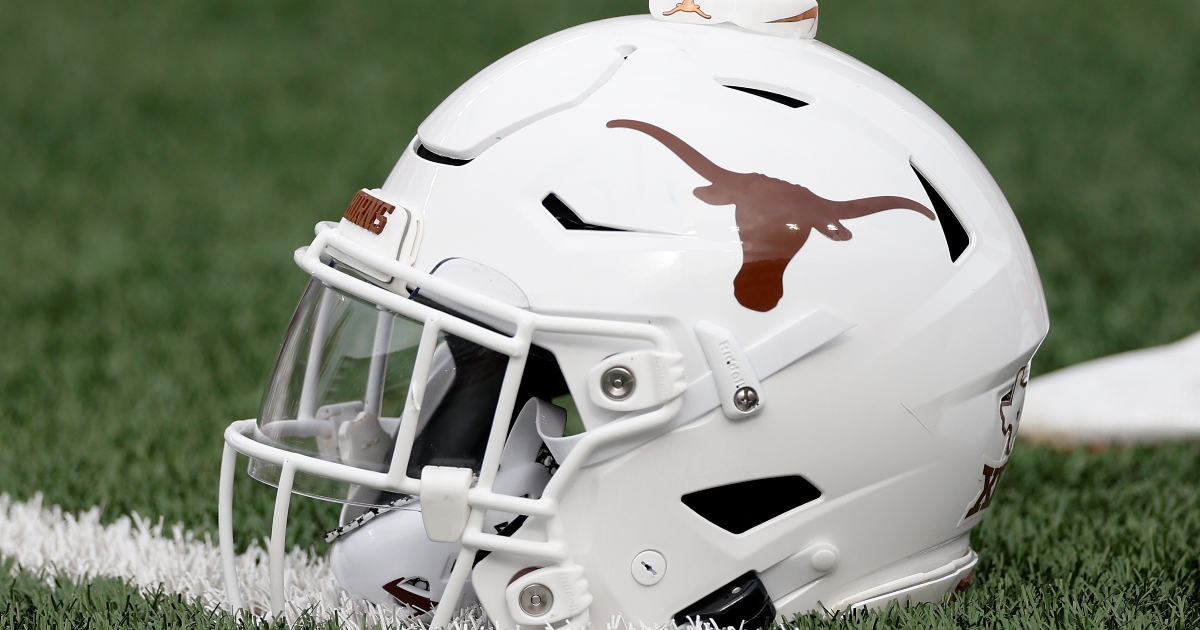 Texas' football helmets through the years