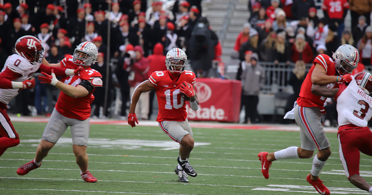 Buckeyes wide receiver Xavier Johnson earns ‘Block O’ jersey honor