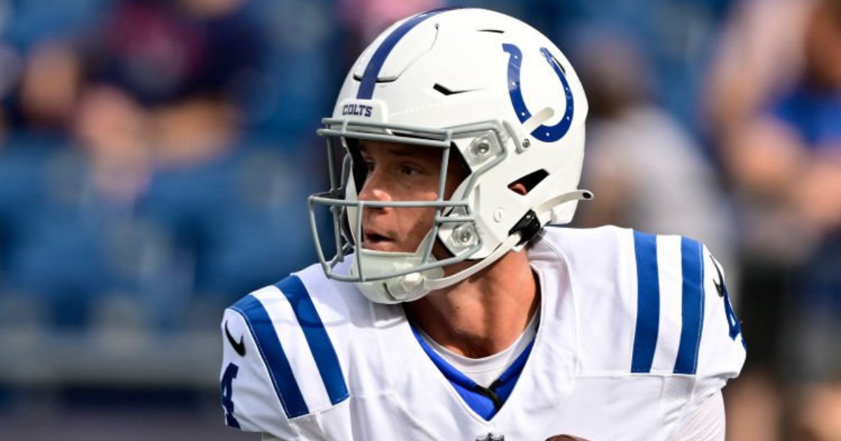 Colts' Jeff Saturday starts Matt Ryan over Sam Ehlinger