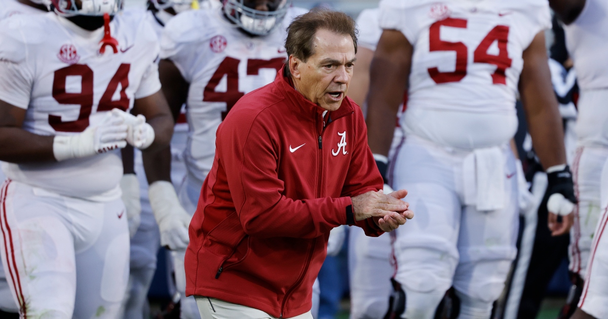 Nick Saban 'really proud' of 2022 Alabama team On3