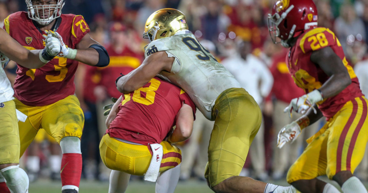 Notre Dame's Jerry Tillery is everything you want in a defensive lineman -  The Boston Globe