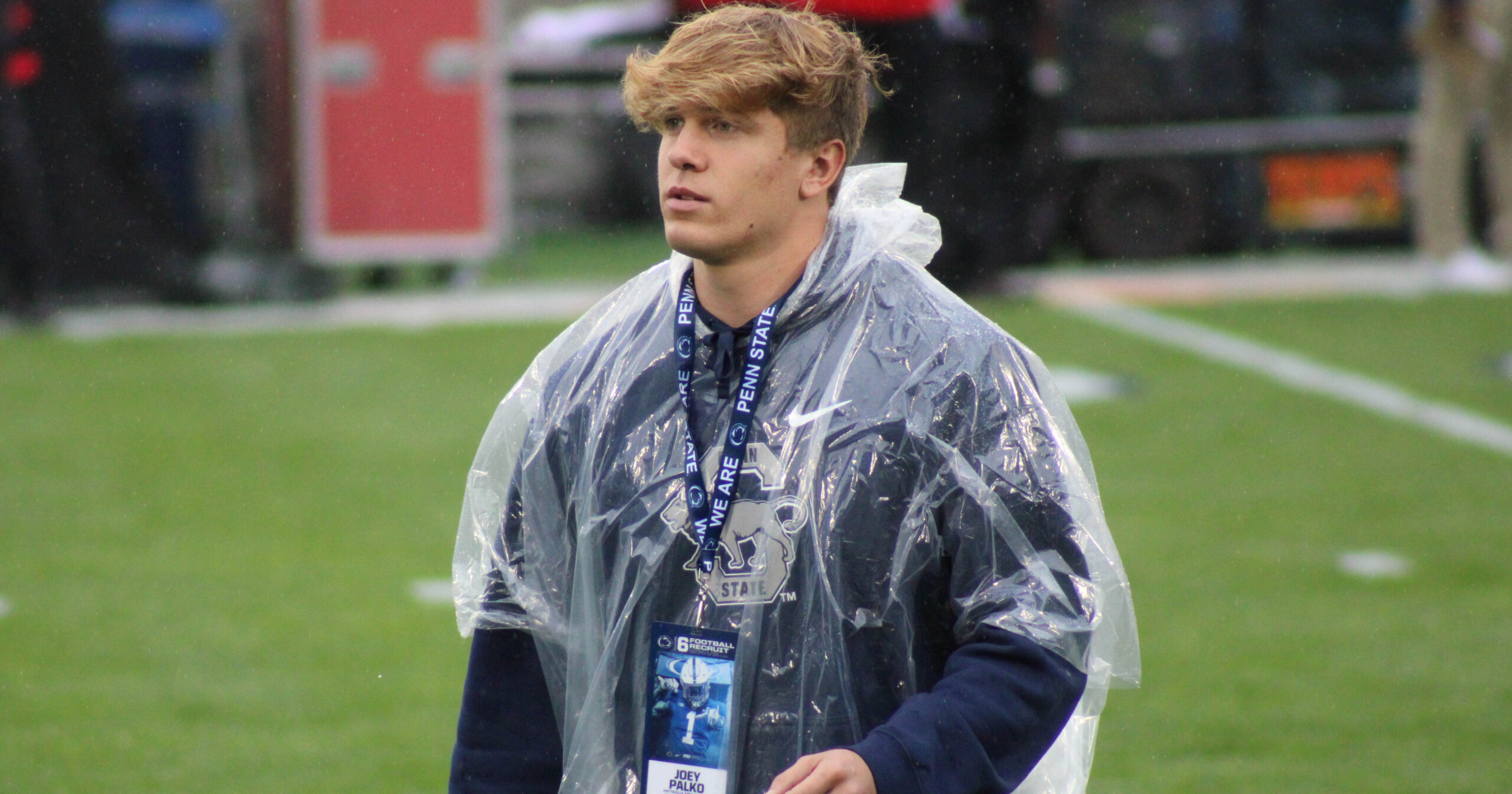 Defensive end Joey Palko