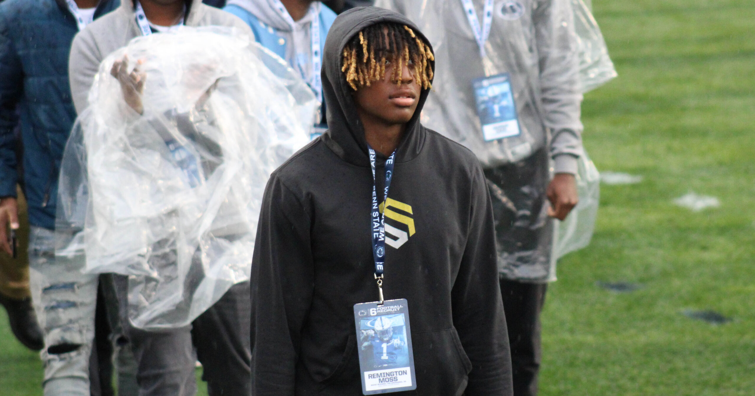 Cornerback Remington Moss