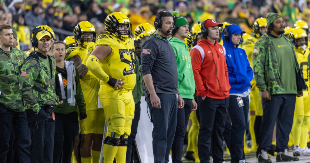 Oregon Ducks Drop Out Of Top 10 Of College Football Playoff Rankings - On3