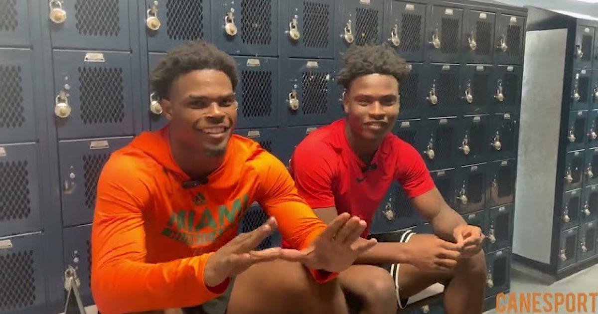 CaneSport TV Sitting down with Robby and Bobby Washington On3