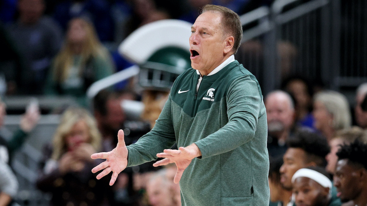 Tom Izzo jokes about Kentucky’s veteran roster being ‘illegal’