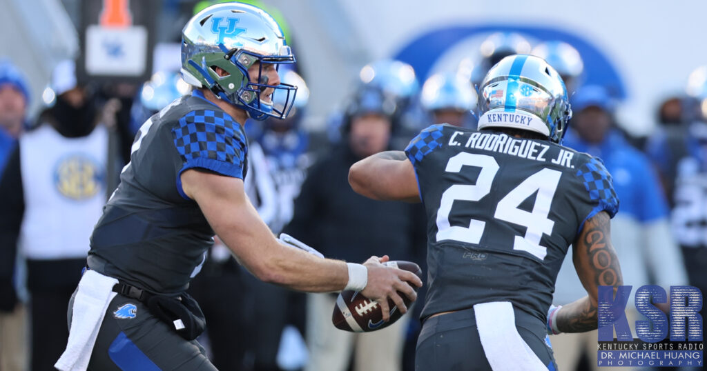 Kentucky football stats will levis chris rodriguez and wide receivers