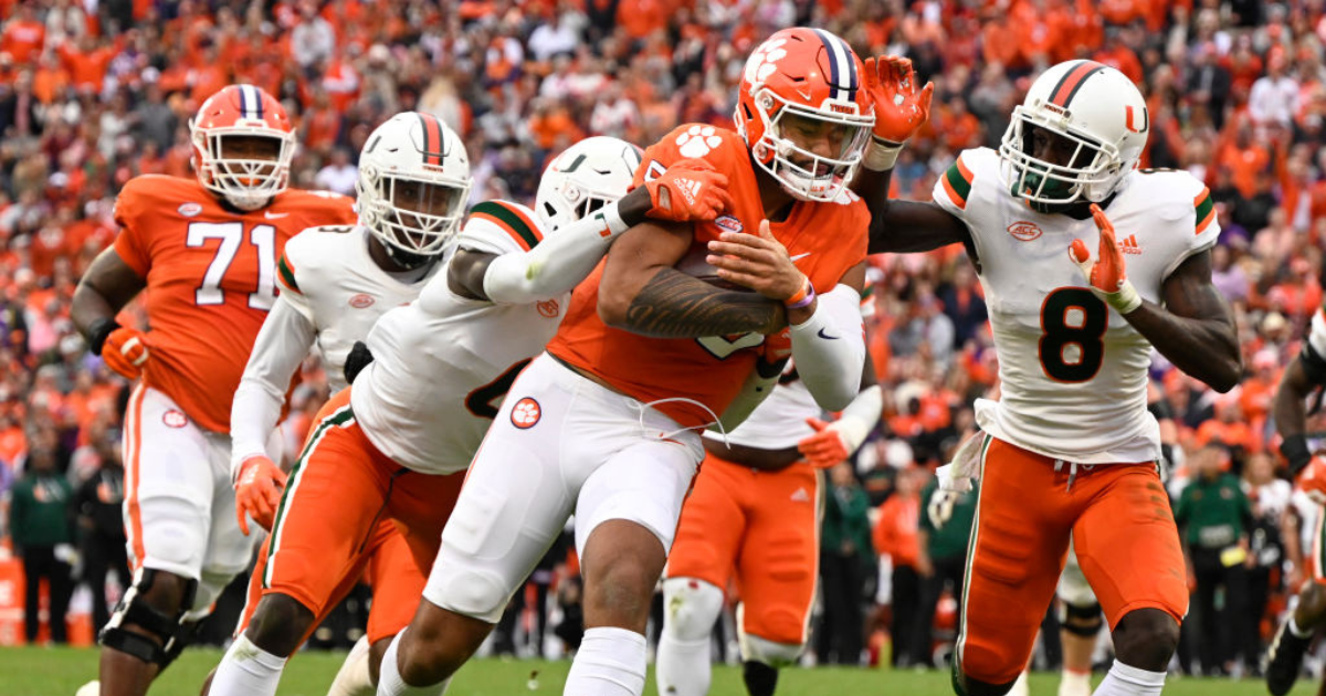 ClemsonMiami football Score, recap from ACC game