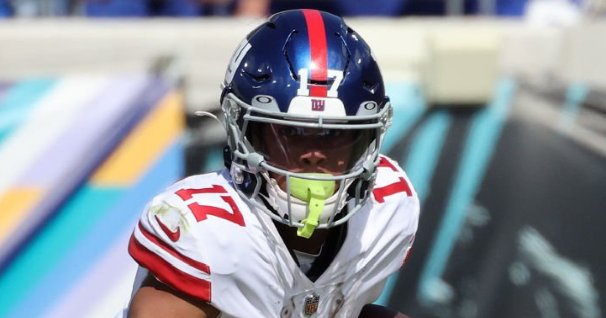 Wan'Dale Robinson exits NY Giants game with knee injury - On3