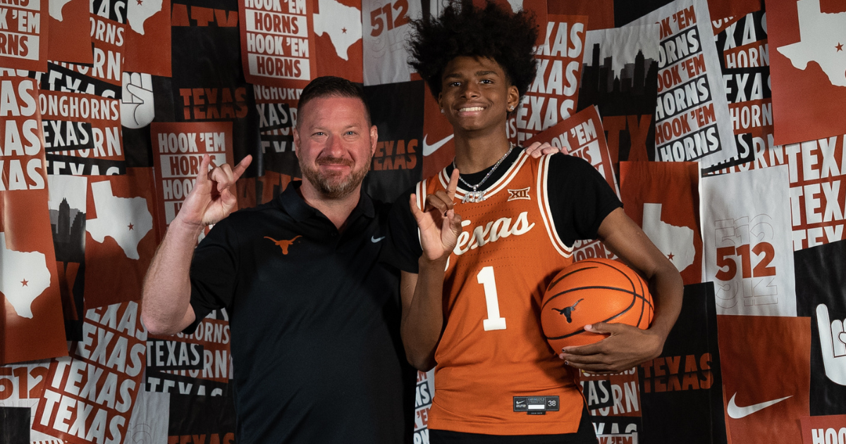 Texas Basketball AJ Johnson commits to Longhorns, Chris Beard On3