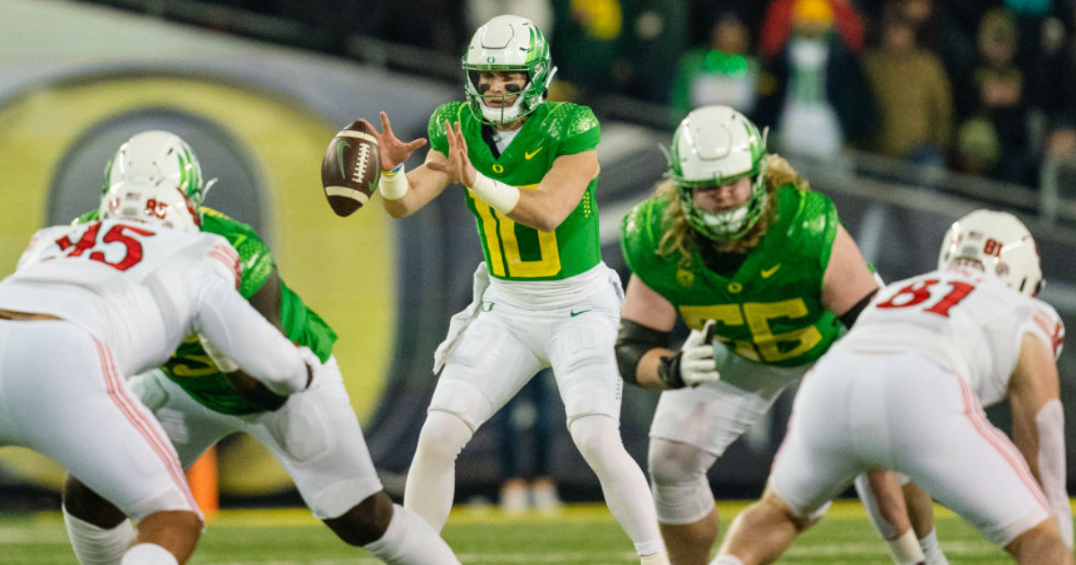 Bo Nix's availability will be "evaluated" ahead of Oregon's showdown with Oregon State