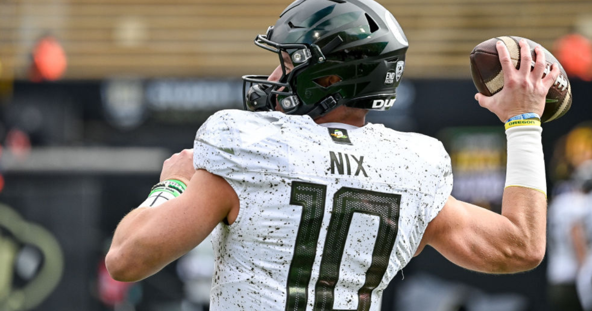 Oregon's Bo Nix offers encouraging outlook on ankle injury; 'We should be good to go'
