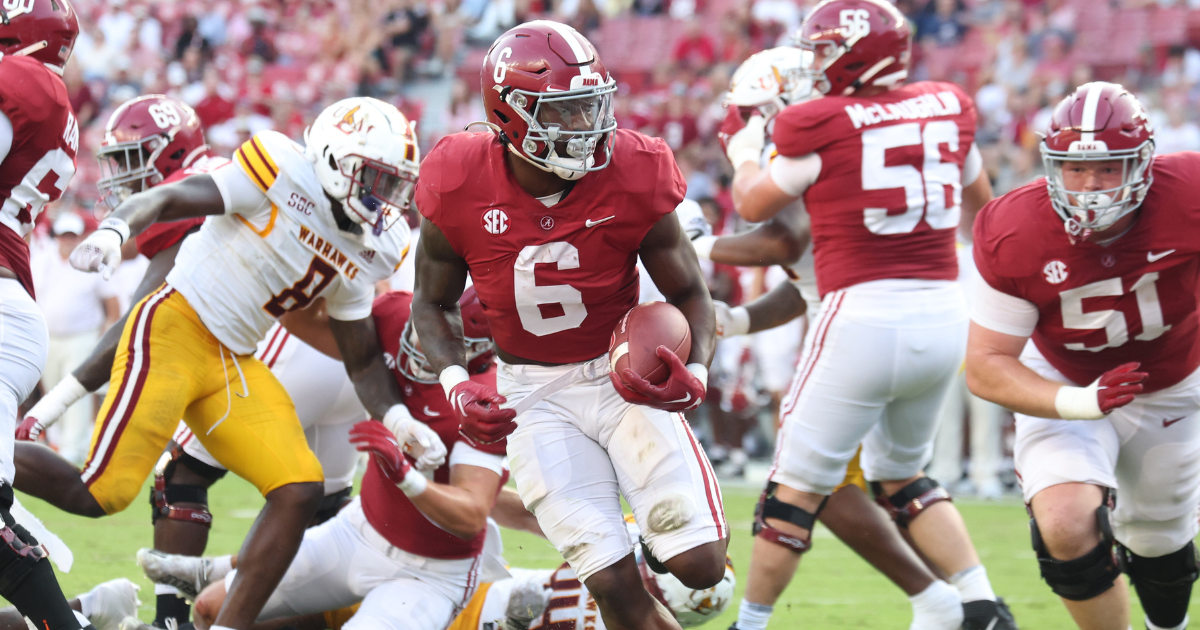 Alabama Senior Rb Trey Sanders Enters The Transfer Portal On3 5235