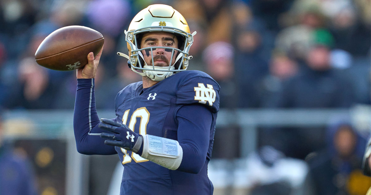 Former Notre Dame QB Drew Pyne Will Return To Finish Degree