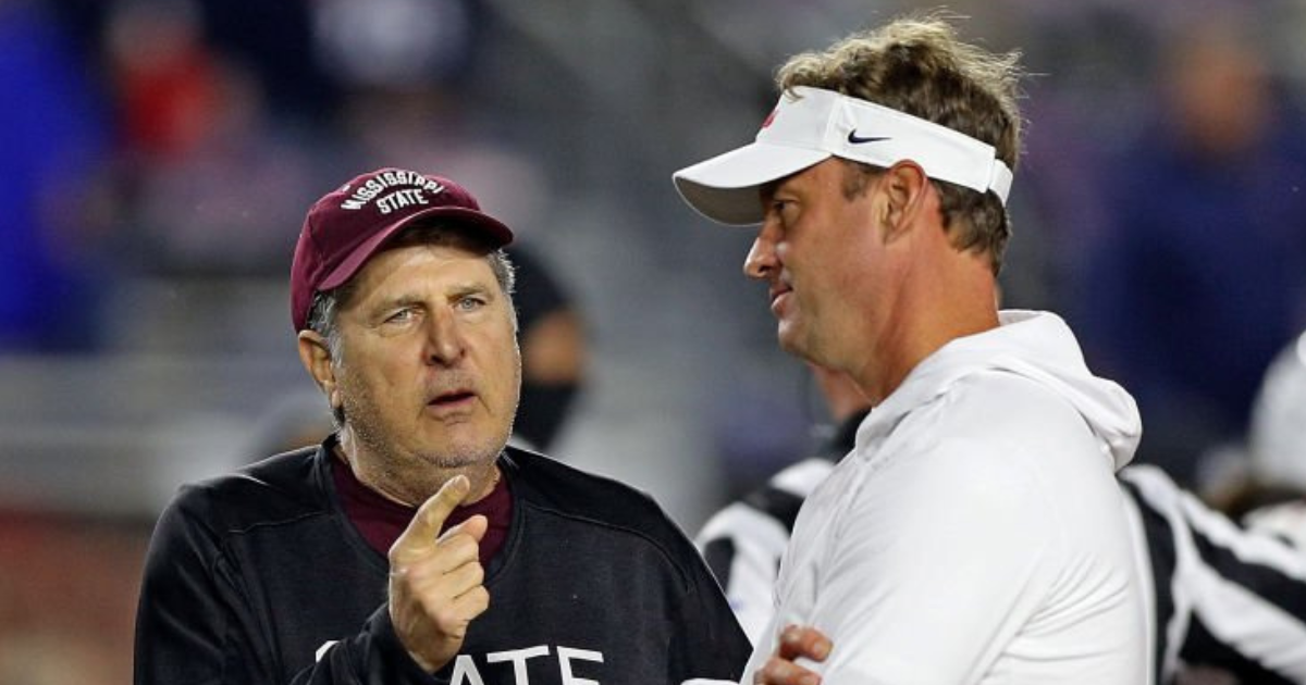 Mississippi State coach trolls Lane Kiffin, Ole Miss after Egg Bowl ...