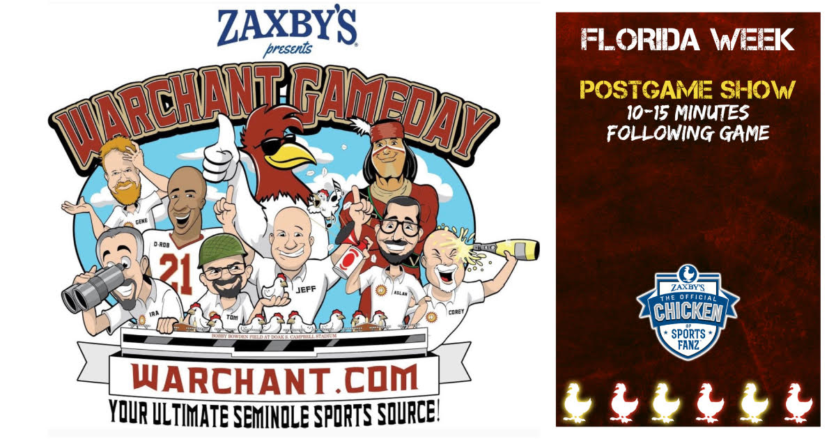 Zaxby's Warchant TV Gameday Live postgame show for Florida State