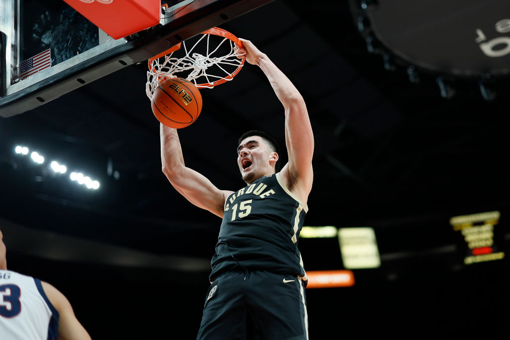 Zach Edey Not Scrimmaging at NBA Combine - BoilerUpload