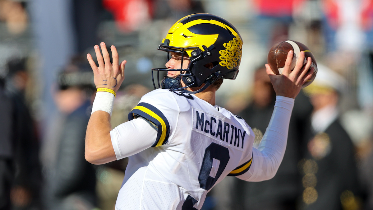 Minnesota Vikings draft Michigan QB J.J. McCarthy in 2024? 