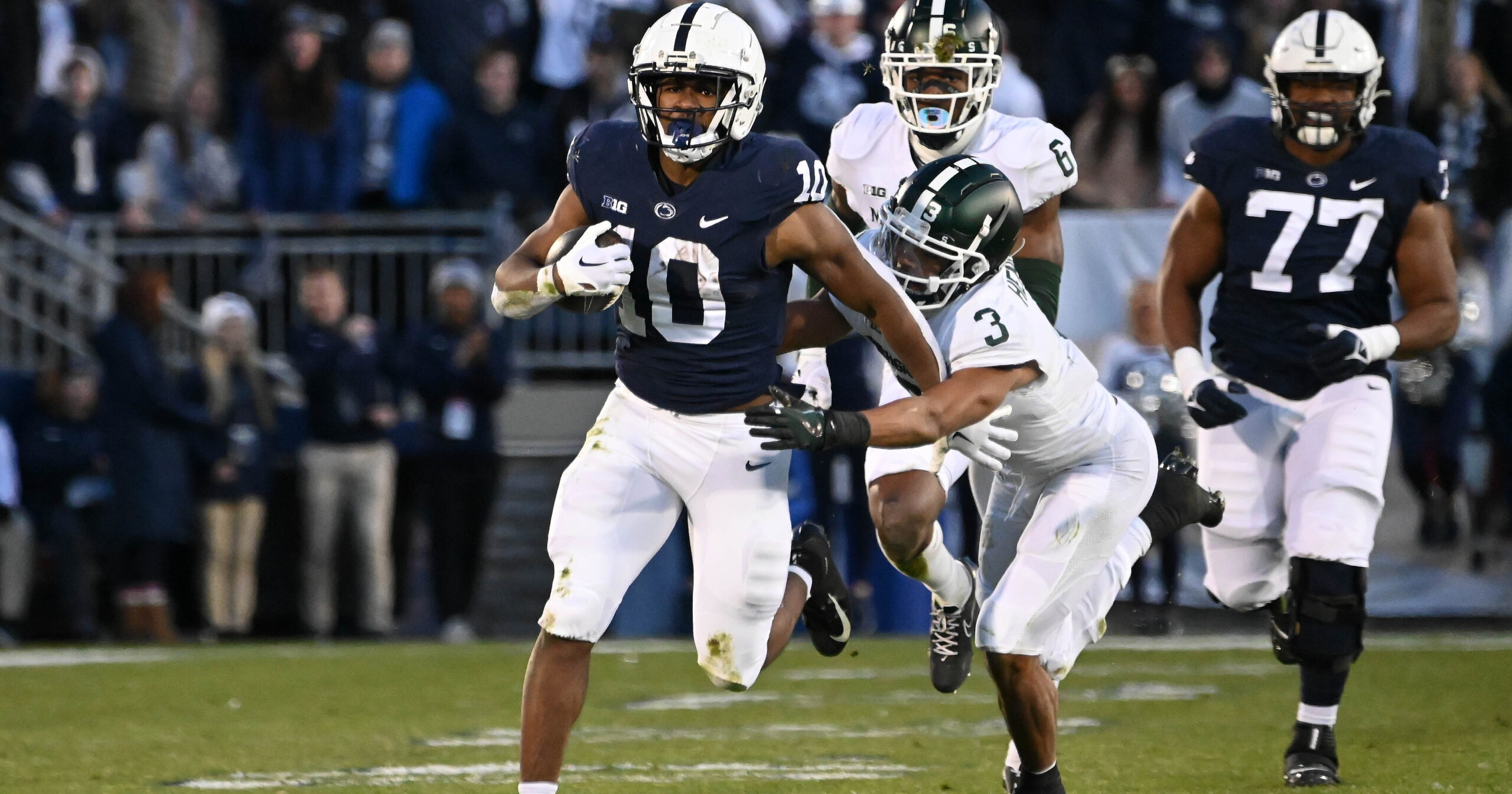 Penn State running back Nick Singleton