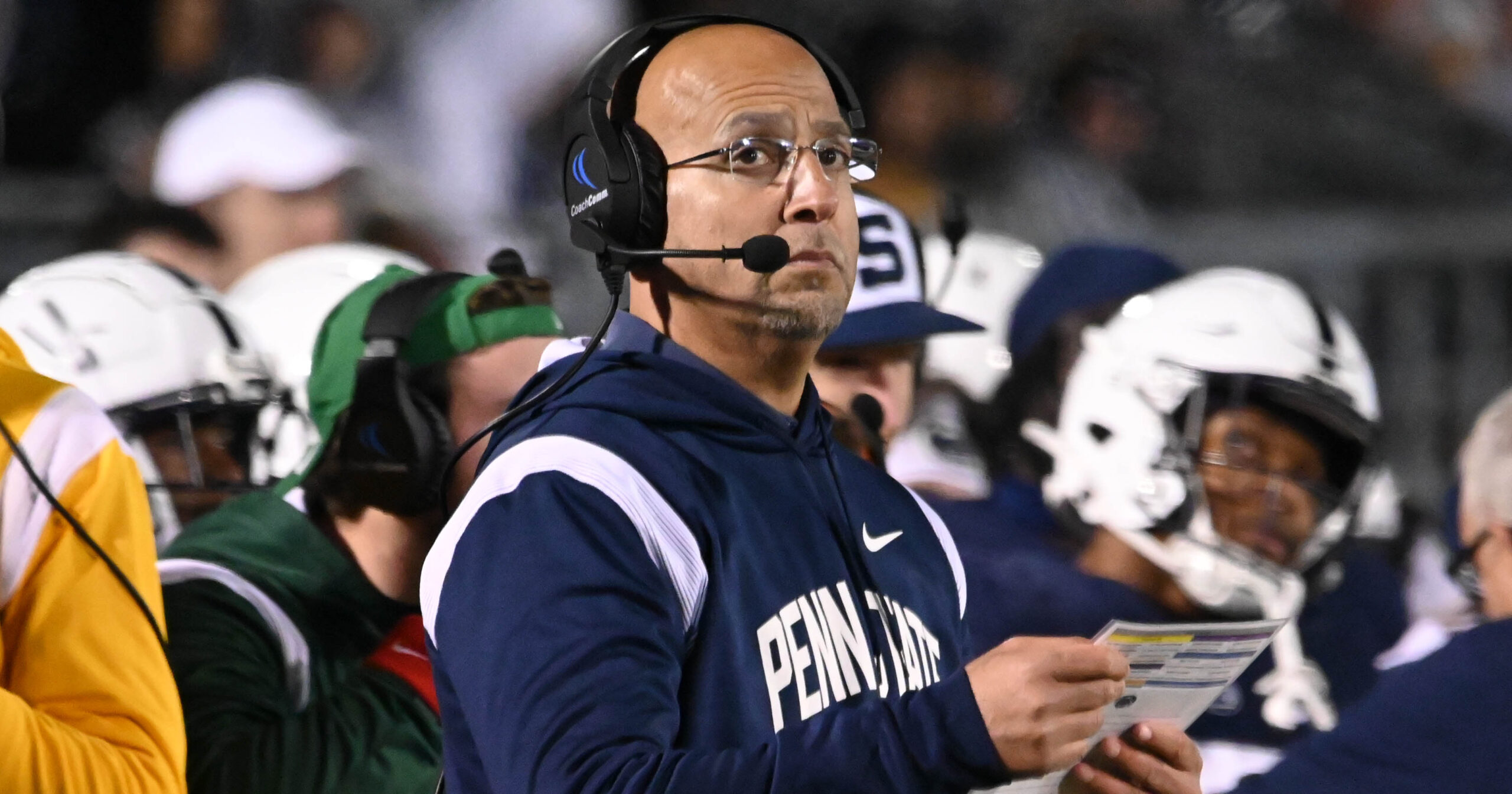 Penn State head coach James Franklin