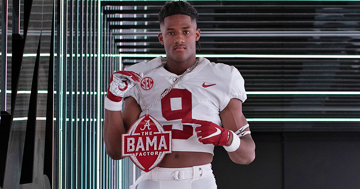 Sterling Dixon, 4star 2024 linebacker, commits to Alabama