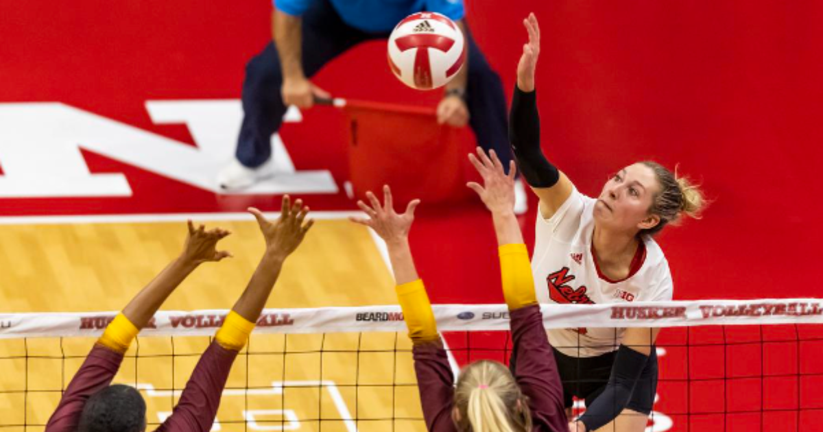 Four Nebraska volleyball players earn All-Big Ten recognition