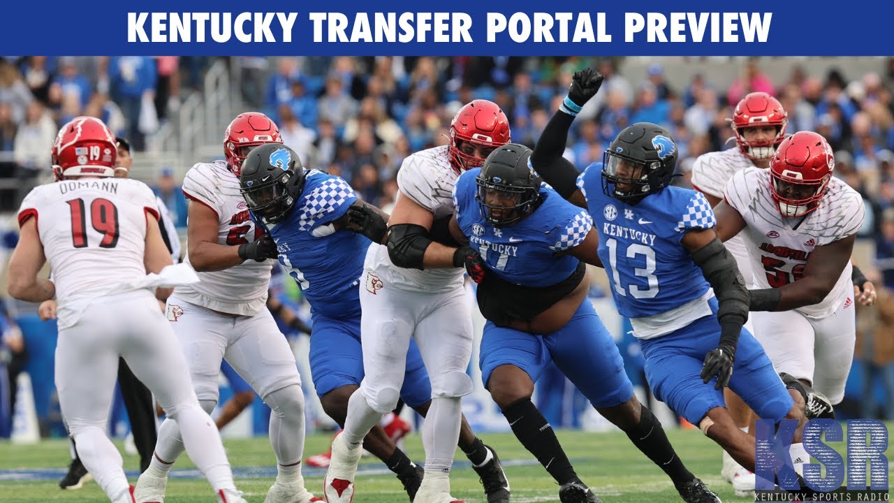 WATCH KSR's 2022 Kentucky Football Transfer Portal Preview