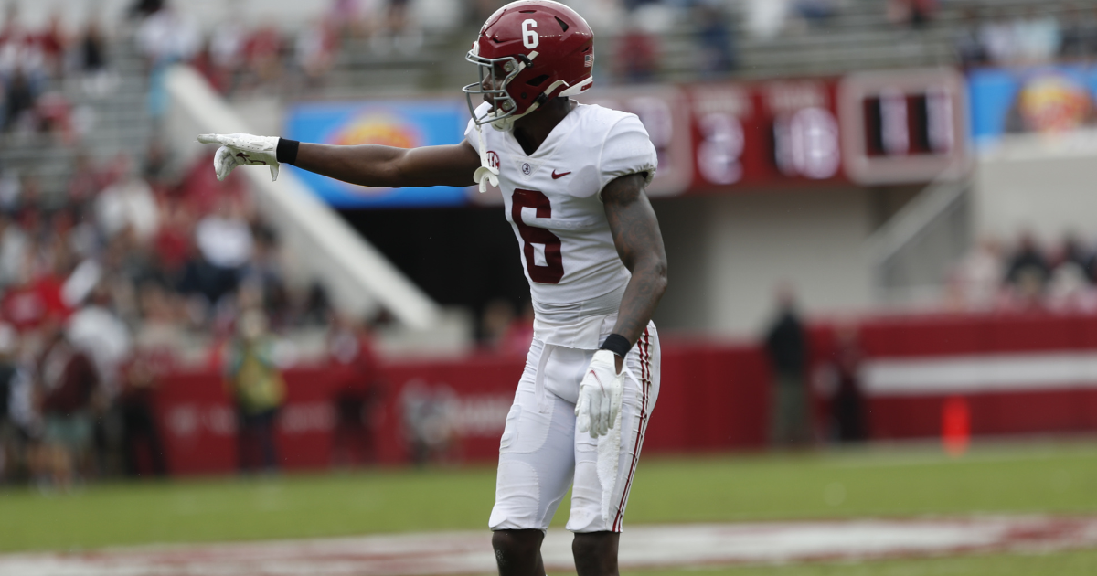 Alabama cornerback Khyree Jackson enters NCAA transfer portal