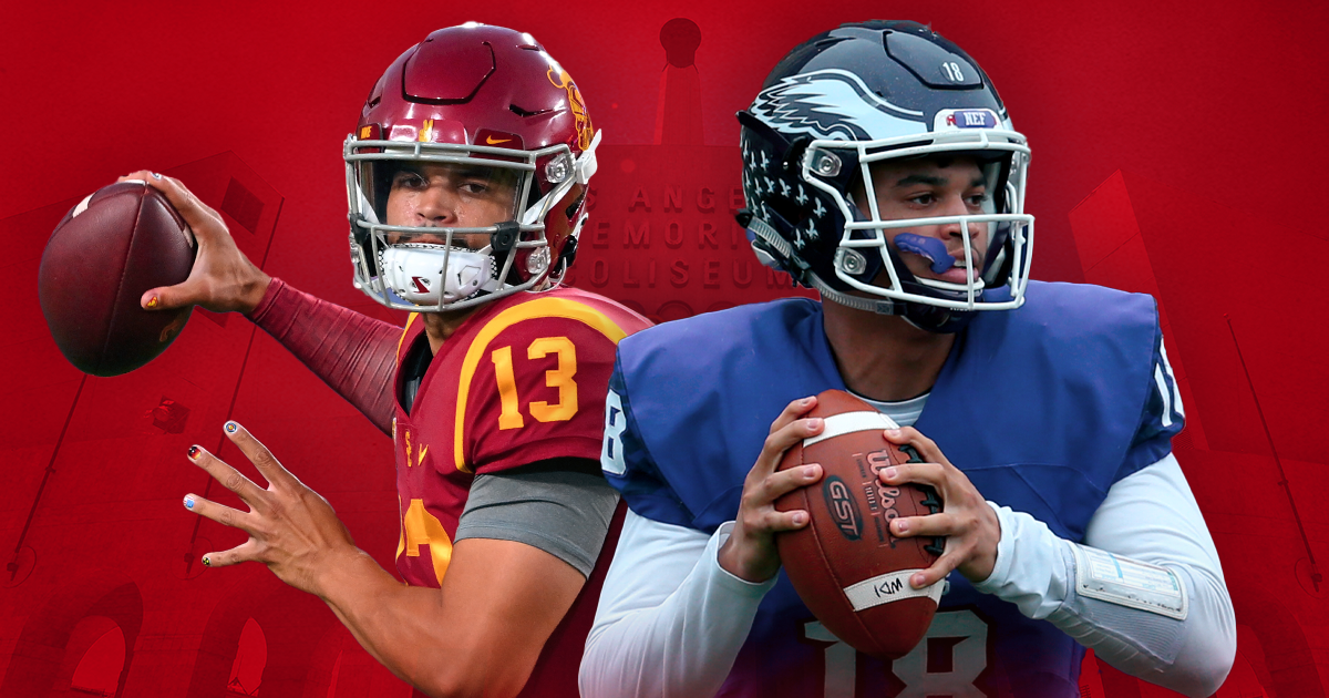 Why USC's Caleb Williams gives the Trojans the best QB room in College  Football, Number One CFB Show