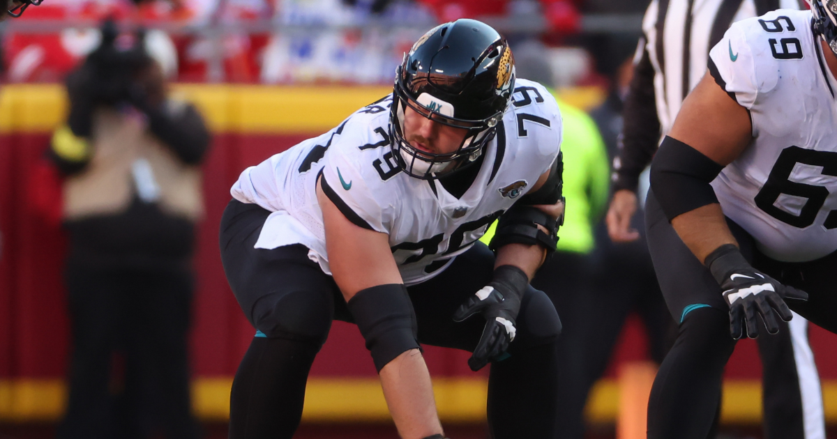 Jaguars rookie center Luke Fortner ready for Week 1 start vs