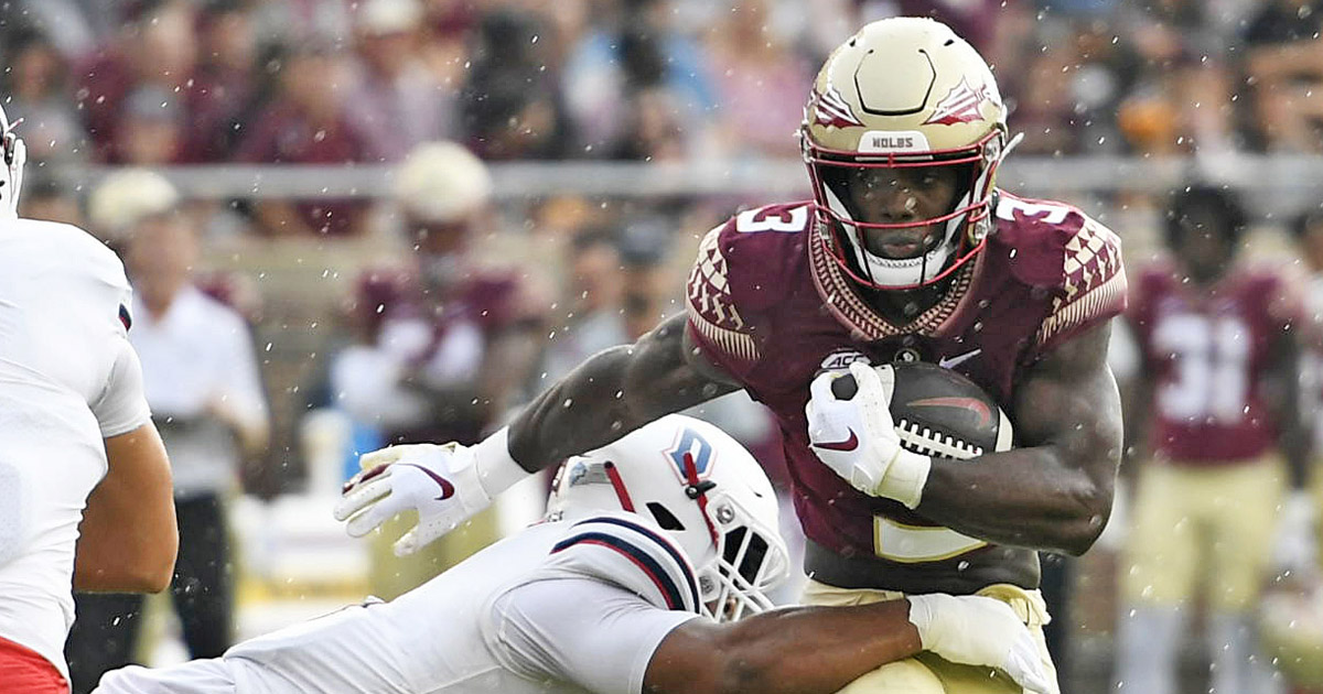 Florida State football's Tre Benson tops PFF's list as top running