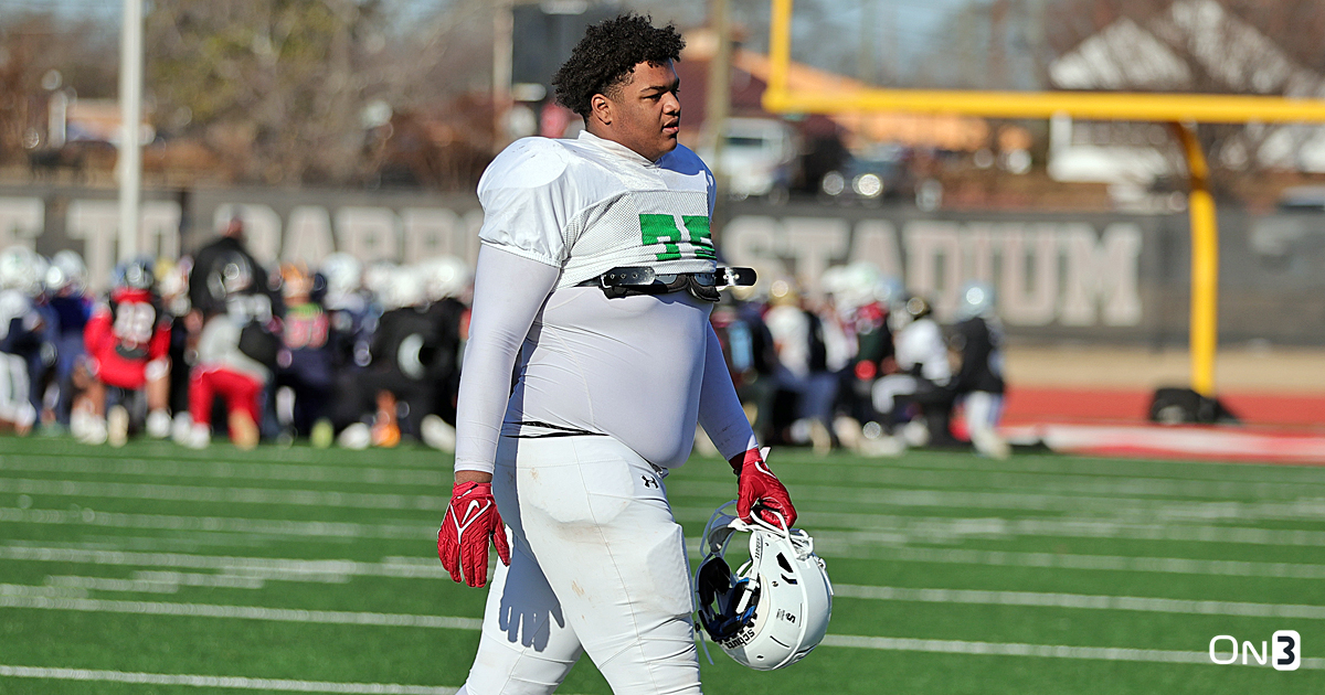 has a 'special place' with 2025 standout OT Nicolai Brooks