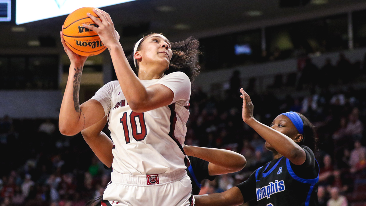 South Carolina women's basketball dominates the paint to beat Memphis - On3